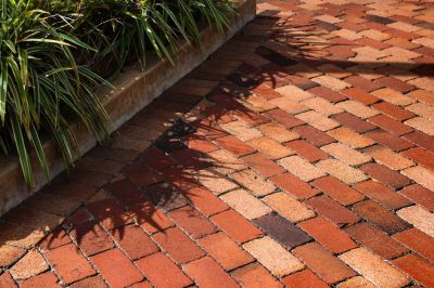 Brick Hardscape Installation in Manchester, NH