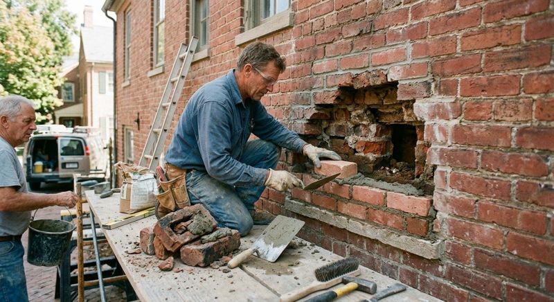 Brick Landscaping Installation in Stamford, CT