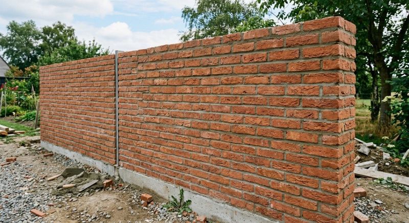 Brick Wall Installation in Norwalk, CT