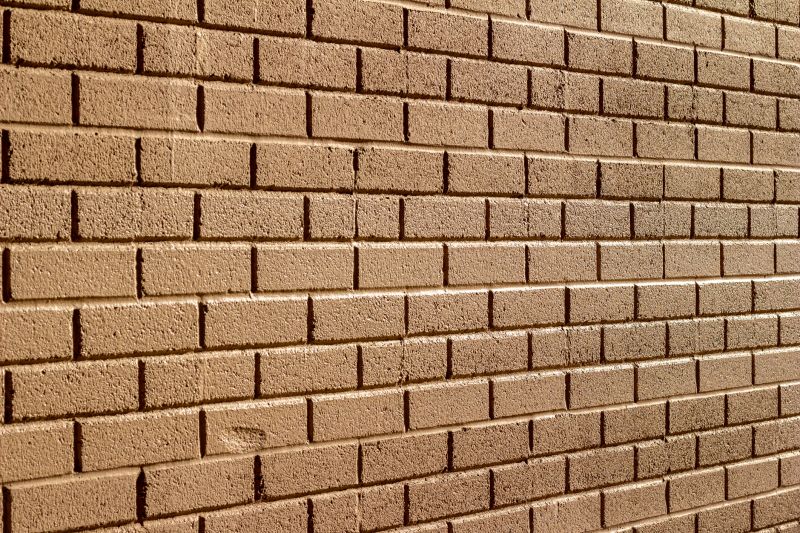 Tan Brick Construction